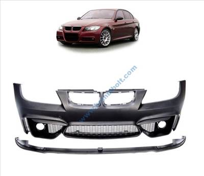 BMW E90 E91 M4 CS style első lökhárító + első toldat 2004-2008