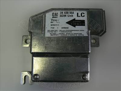 Opel Corsa C 2000-2006 - vezérlőegység, légzsák, kivéve oldal légzsák, jelölés: DS/LC
