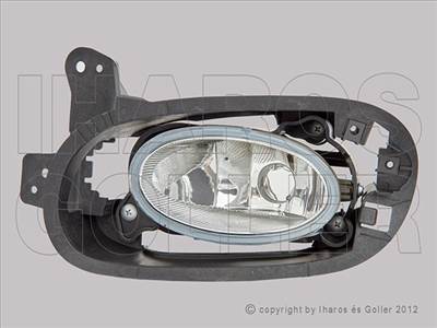 Honda Jazz 2011-2015 - Ködlámpa H11 bal, műa. kerettel TYC