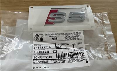 Audi A5 (B8 - 8T), Audi A5 (B9 - 8W) S5 logó 8t0853735