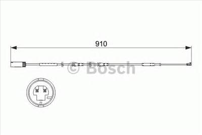 BOSCH 1 987 473 522 - fékbetét kopásjelző MINI