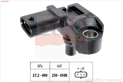 EPS 1.993.210 - Érzékelő, kipufogógáz-nyomás BMW MINI TOYOTA