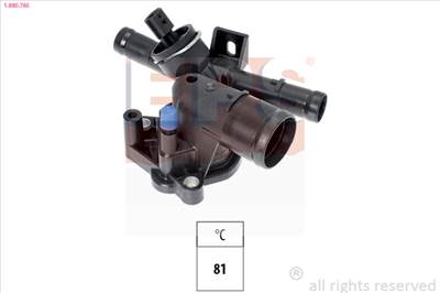 EPS 1.880.785 - termosztát, hűtőfolyadék NISSAN OPEL RENAULT VAUXHALL