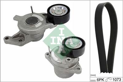 hosszbordás szíj készlet Schaeffler INA 529 0360 10 for CITROËN, PEUGEOT, OPEL, VAUXHALL, …