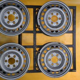 Mercedes Sprinter-VW Crafter (5691)KFZ Használt 16" 6x130 lemezfelni 