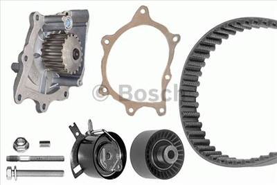 BOSCH 1 987 946 496 - Vízpumpa + fogasszíj készlet CITROËN FIAT FORD JAGUAR LANCIA LAND ROVER MITSUB
