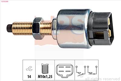 EPS 1.810.044 - Féklámpa kapcsoló ACURA DAEWOO HONDA ISUZU KIA MITSUBISHI OPEL SSANGYONG VAUXHALL