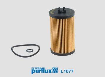 olajszűrő PURFLUX L1077-PUR for GENERAL MOTORS, OPEL, VAUXHALL, CHEVROLET