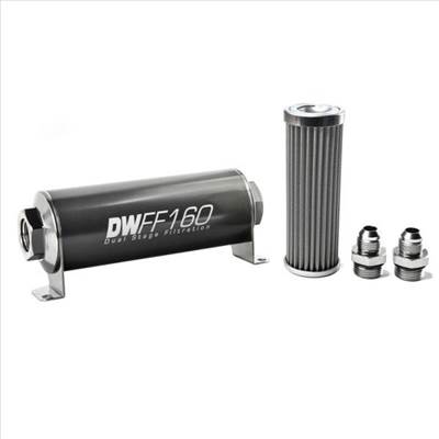 DeatschWerks üzemanyagszűrő 100 mikronos AN8 160mm