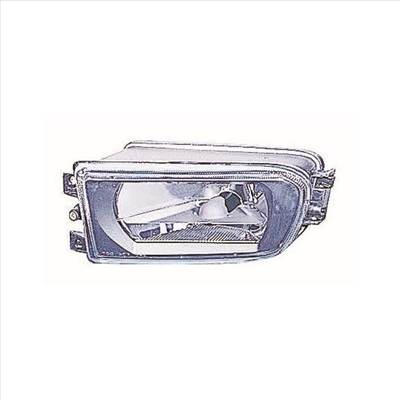 BMW 5 E39 1995-2000 utángyártott új jobb első ködlámpa H7 sik üveggel (98-ig) DEPO 1422312