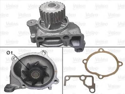 VALEO 506880 - vízpumpa KIA MAZDA SUZUKI
