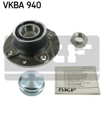 SKF VKBA 940 - kerékcsapágy készlet ABARTH FIAT LANCIA