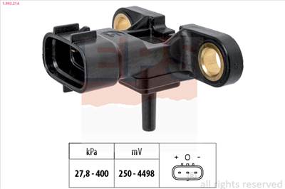 EPS 1.993.214 - Érzékelő, kipufogógáz-nyomás LEXUS SUBARU TOYOTA