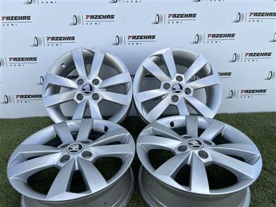4x100 15" Skoda gyári alufelni 5,5Jx15h2 ET41