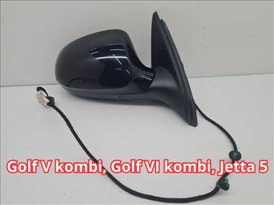 Volkswagen Golf VI kombi, Golf V kombi, Jetta V jobb visszapillantó tükör LO41 (37387)
