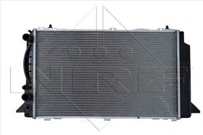 NRF 50527 - Vízhűtő (Hűtőradiátor) AUDI