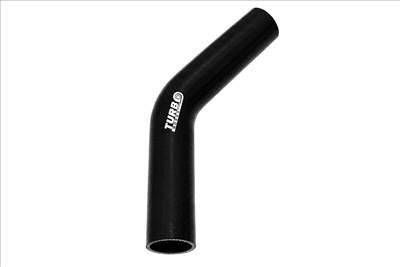 TURBOWORKS Elbow 45° szilikon csatlakozó fekete 51mm XL