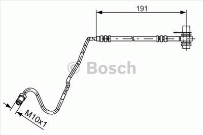 BOSCH 1 987 481 537 - fékcső SEAT SKODA VW