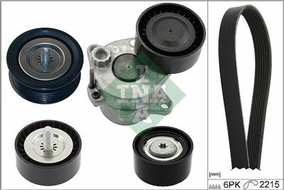 hosszbordás szíj készlet Schaeffler INA 529 0361 10 for MERCEDES-BENZ