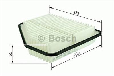 BOSCH F 026 400 162 - légszűrő LEXUS TOYOTA