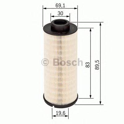 BOSCH F 026 402 047 - Üzemanyagszűrő NISSAN OPEL RENAULT VAUXHALL