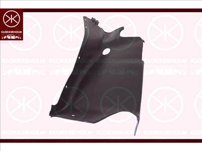 Audi A3 1996-2000 - Alsó motorvédő lemez jobb rövid kivitel (ABS+PVC)
