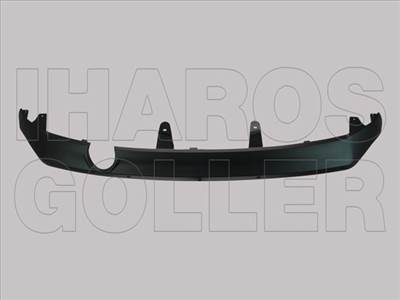 Citroen C3 2010-2013 - Hátsó lökh. alatti spoiler, szenz. lyukakkal -13.3