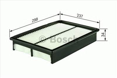 BOSCH 1 987 429 180 - légszűrő KIA