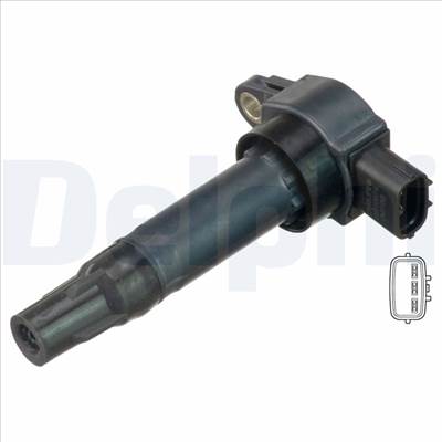 DELPHI GN10674-12B1 - gyújtótekercs MITSUBISHI SMART