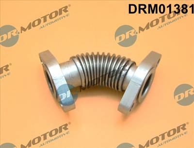 DR.MOTOR AUTOMOTIVE DRM01381 - Cső, kipuf.gáz visszavezető szelep ALFA ROMEO FIAT LANCIA