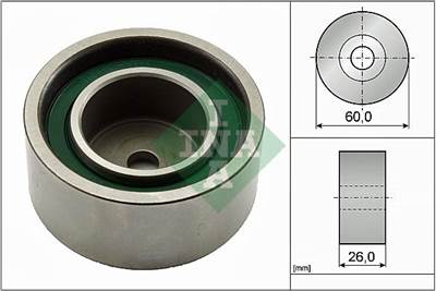 Szíjtárcsa/vezetőgörgő, hosszbordás szíj Schaeffler INA 532 0367 20 for OPEL, VAUXHALL, RENAULT, DACIA, …