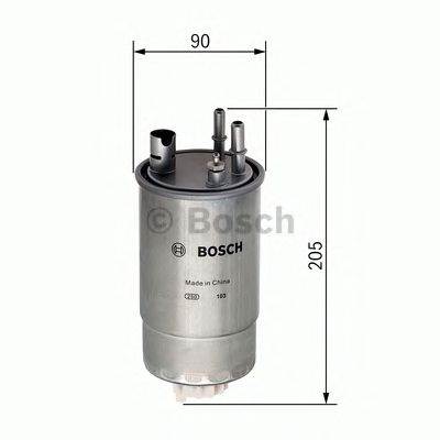BOSCH F 026 402 049 - Üzemanyagszűrő FIAT FORD