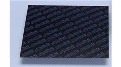 Polini 110x100mm-es karbon membránlap - (Kék- 0,30mm) - 1 darab