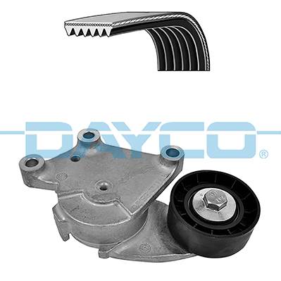 DAYCO KPV410 - hosszbordás szíj készlet FORD