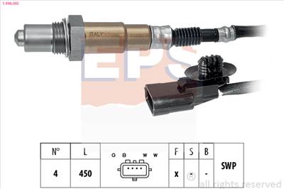 EPS 1.998.095 - lambdaszonda DACIA LADA NISSAN RENAULT