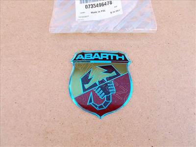 Embléma ABARTH - 500, 500C - 735496478 -  - FIAT eredeti Eredeti új 735496478