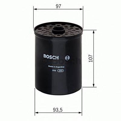 BOSCH 1 457 434 448 - Üzemanyagszűrő CHRYSLER JEEP