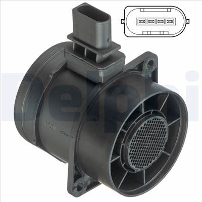 DELPHI AF10365-12B1 - légmennyiségmérő CHRYSLER JEEP MERCEDES-BENZ VW