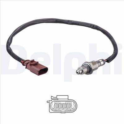 DELPHI ES21155-12B1 - lambdaszonda AUDI SEAT SKODA VW