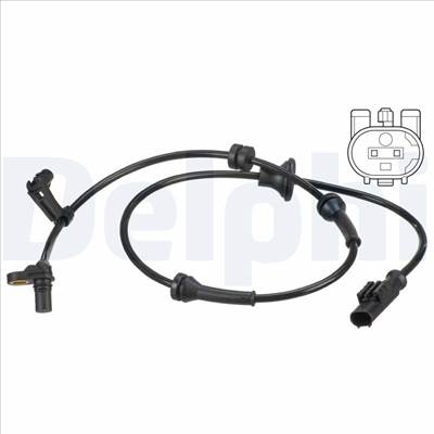 DELPHI SS20587 - kerékfordulatszám érzékelő CITROËN PEUGEOT TOYOTA