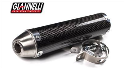 Giannelli Racing kipufogó hangtompító (Piaggio D50B - EBE / EBS - Derbi Senda - karbon)