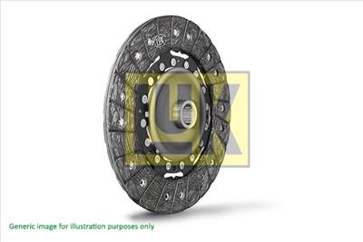 LuK 323 0565 10 - kuplungtárcsa MITSUBISHI VOLVO