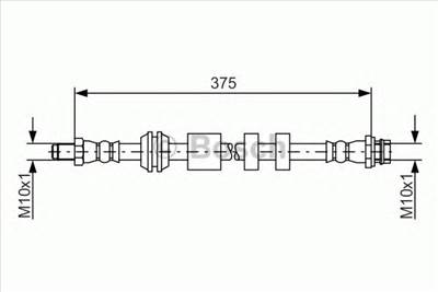 BOSCH 1 987 481 563 - fékcső VOLVO VOLVO ASIA