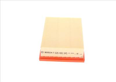 BOSCH F 026 400 345 - légszűrő CHEVROLET OPEL VAUXHALL