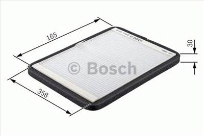 BOSCH 1 987 432 362 - pollenszűrő BMW