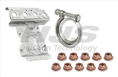 HJS 82 12 1001 - katalizátor szerelőkészlet CITROËN MINI PEUGEOT