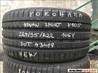 R22 285/35 Yokohama 106Y 107Y Advan sport V105 1db gumi - DOT2019
