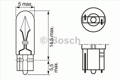BOSCH 1 987 302 208 - Izzó, olvasólámpa BOGDAN ISUZU LADA VOLVO
