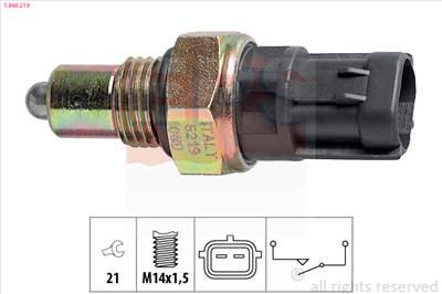 EPS 1.860.219 - tolatólámpa kapcsoló FIAT NISSAN OPEL SUBARU SUZUKI VAUXHALL