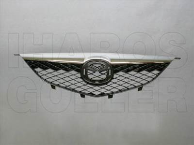 Mazda 6 2002-2005 - Hűtődíszrács felső króm résszel